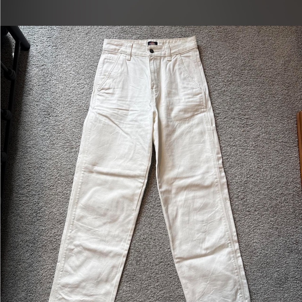 Cream High-Waisted Dickies